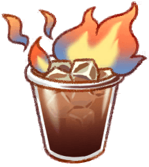 따뜻한 아이스 아메리카노